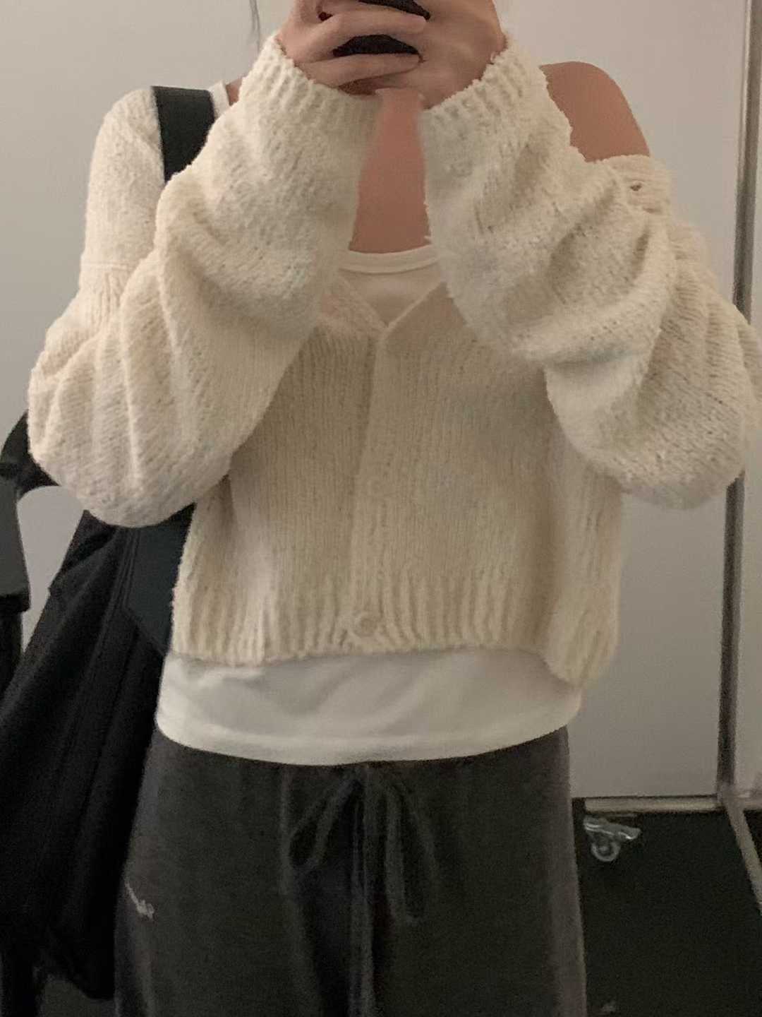 A66.小V家棉混紡QQ織紋小外套