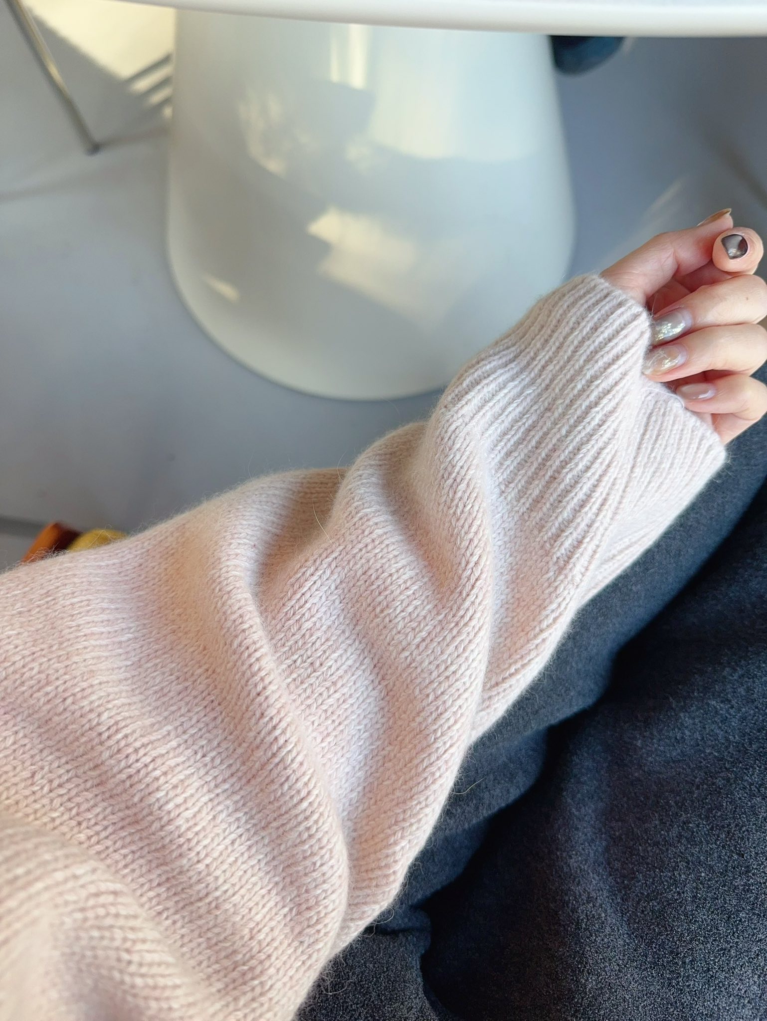 B34.顏值家浣熊混7%CASHMERE無縫外套