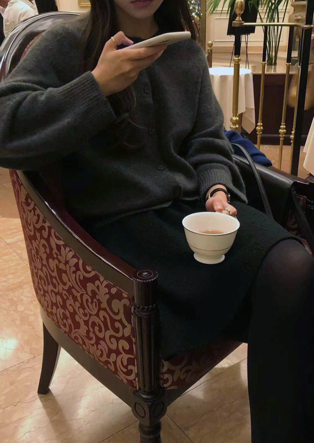 B34.顏值家浣熊混7%CASHMERE無縫外套