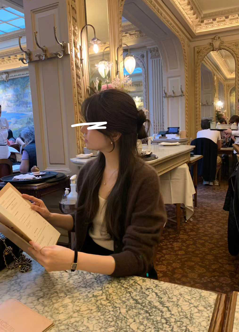 A17.顏值家V領柔美5%CASHMERE小外套