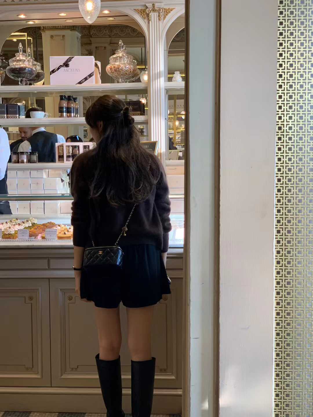 A17.顏值家V領柔美5%CASHMERE小外套