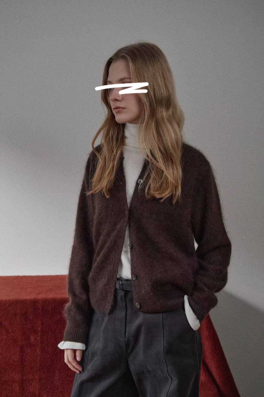 C33. 唯美10%CASHMERE毛衣小外套