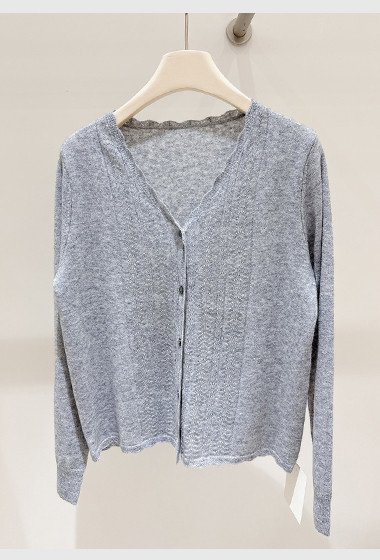 A14.顯瘦花瓣領邊CASHMERE彈性小外套