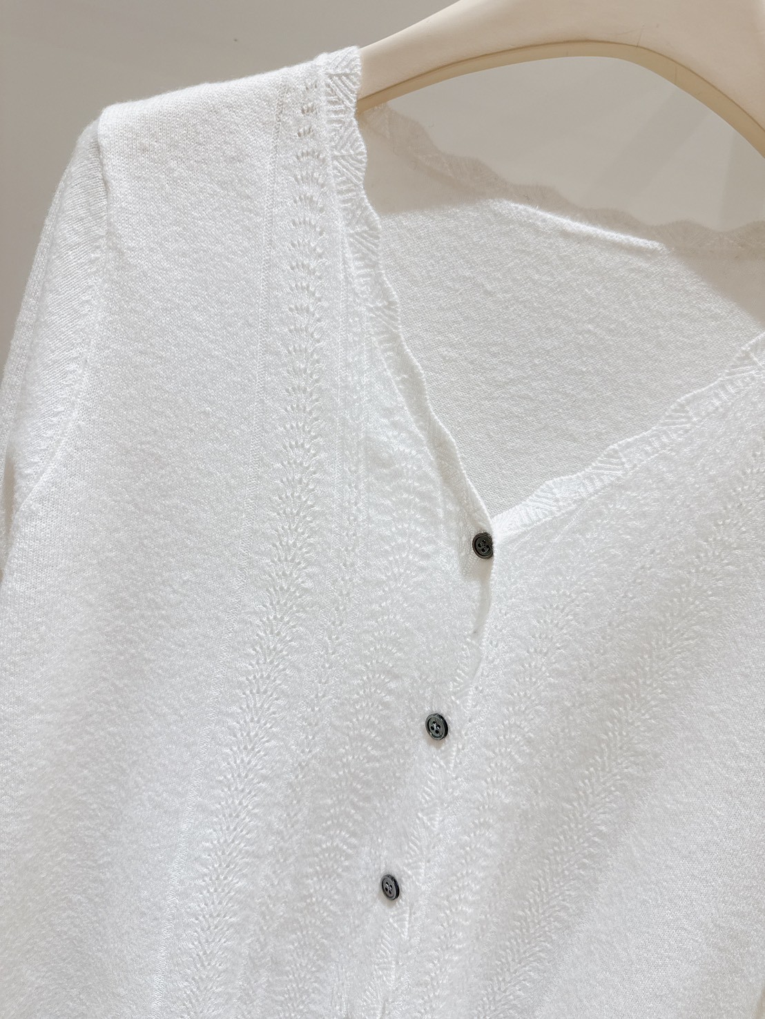 A14.顯瘦花瓣領邊CASHMERE彈性小外套