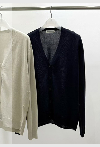 A30.質感家大V領春日針織外套