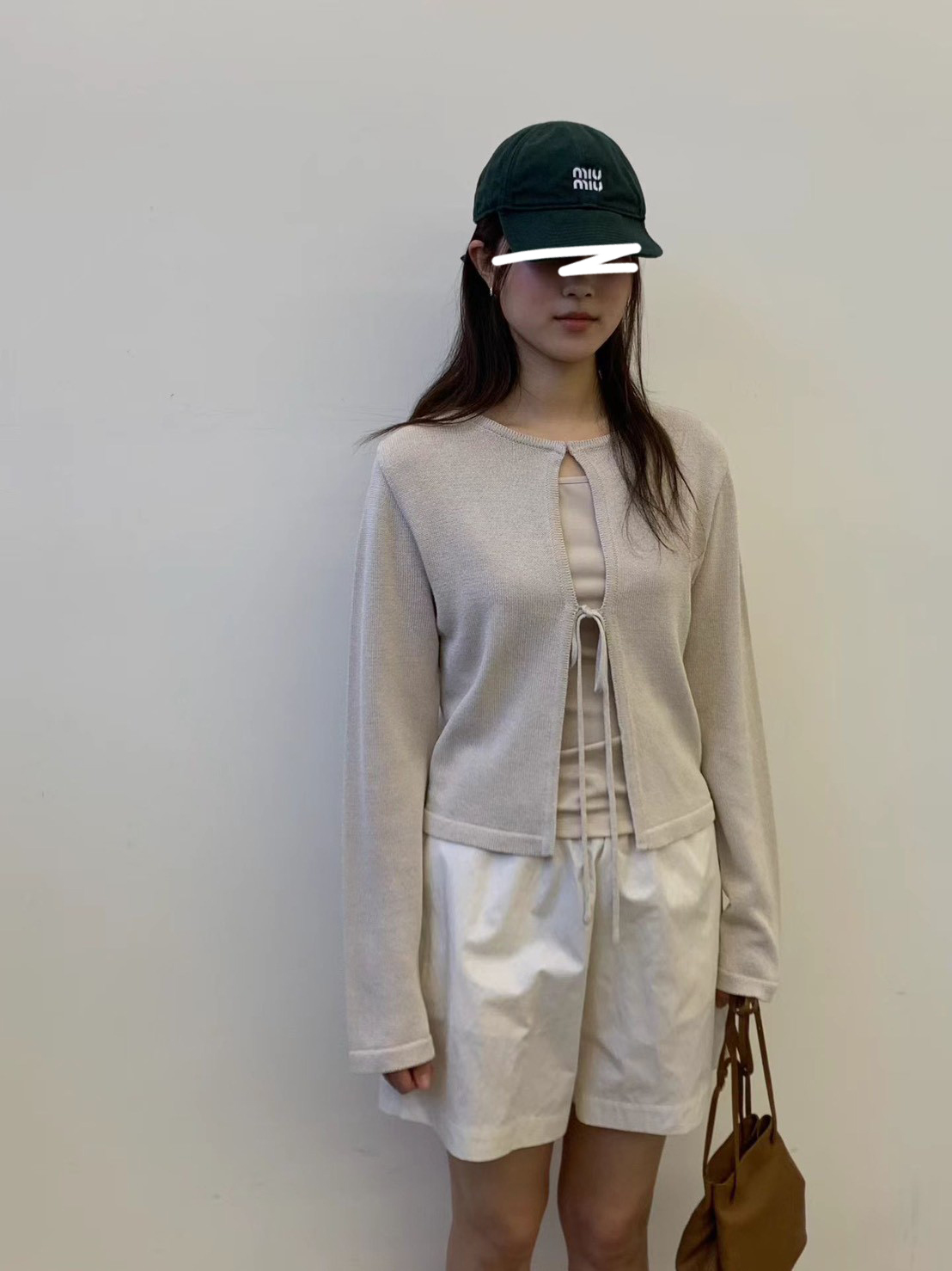 A26.質感家正反兩穿綁帶針織外套