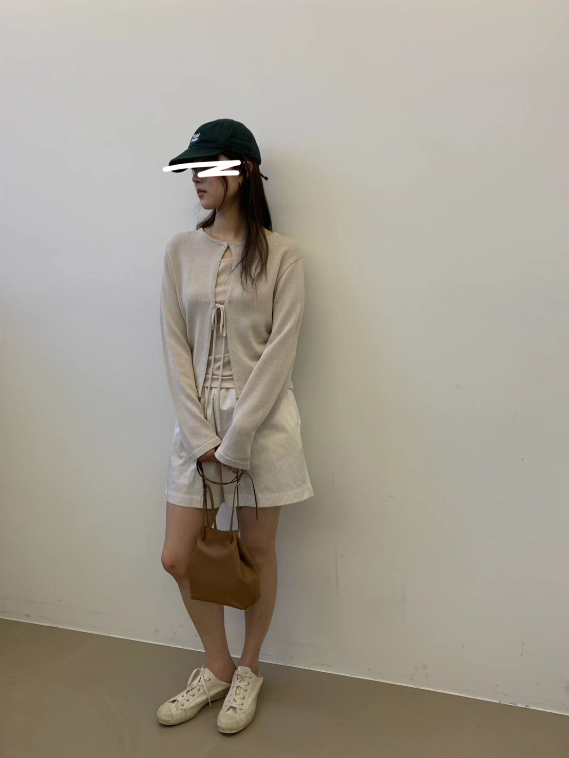 A26.質感家正反兩穿綁帶針織外套