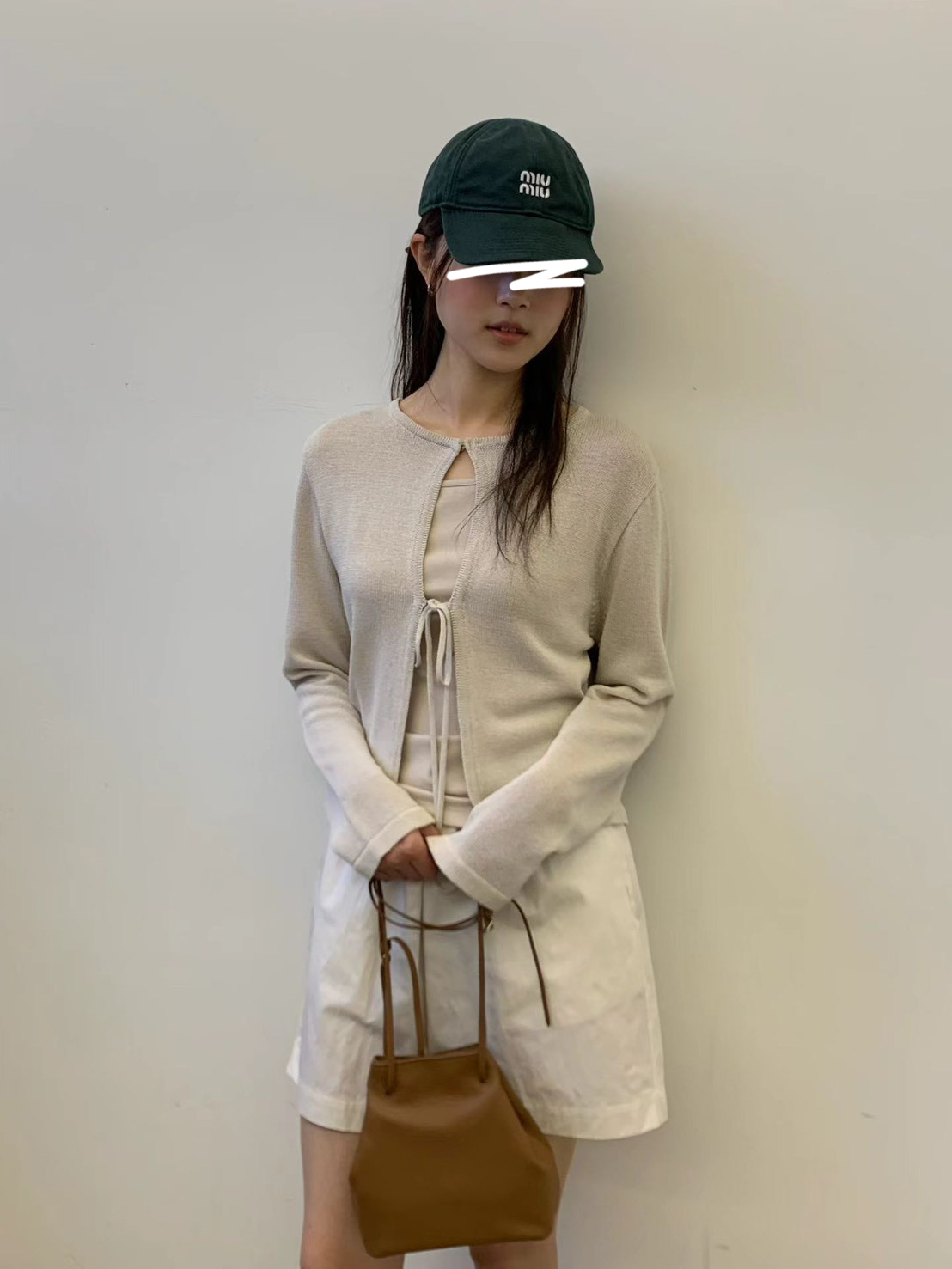 A26.質感家正反兩穿綁帶針織外套