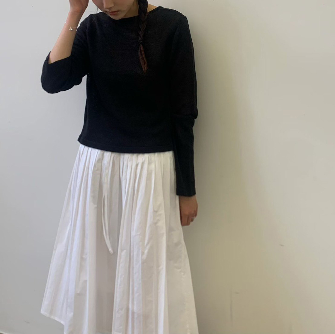 A26.質感家正反兩穿綁帶針織外套