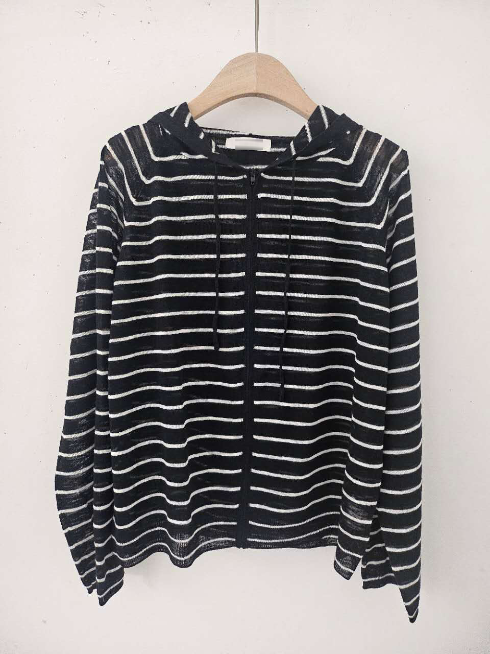 B137.星星家海洋風條紋連帽外套