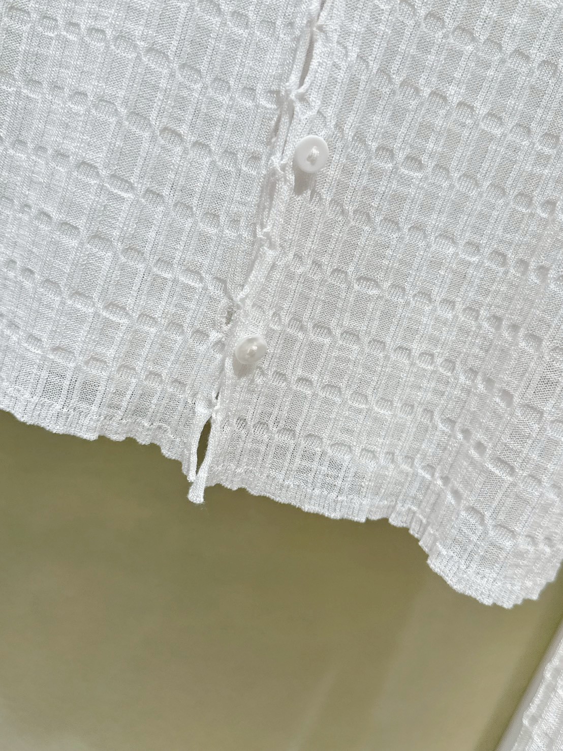 A13.小清晰壓格皺皺薄外套