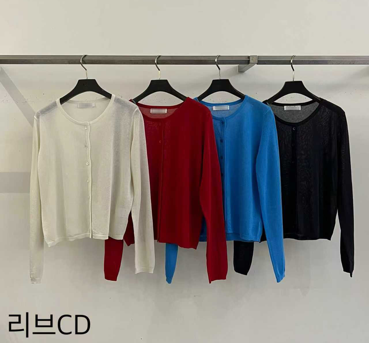 B78.亮彩亞麻針織小外套