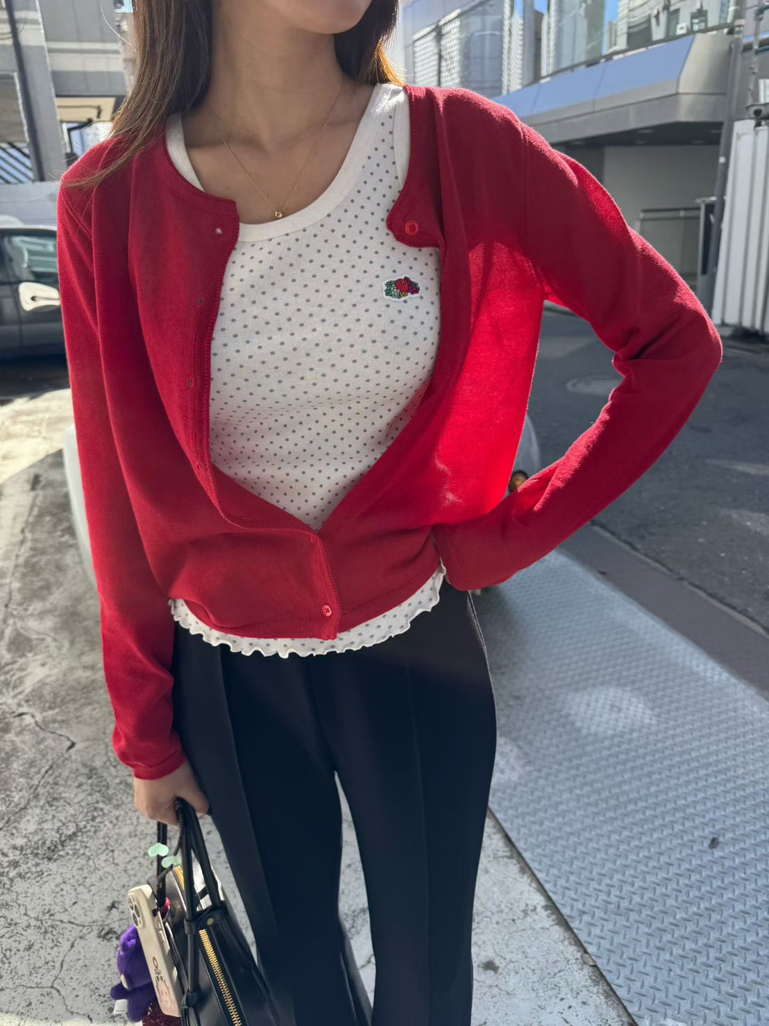 B78.亮彩亞麻針織小外套