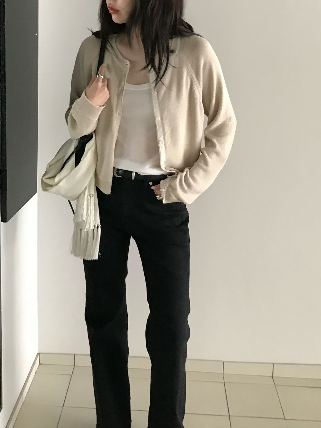 B90.小V家溫柔亮眼拉克蘭小外套