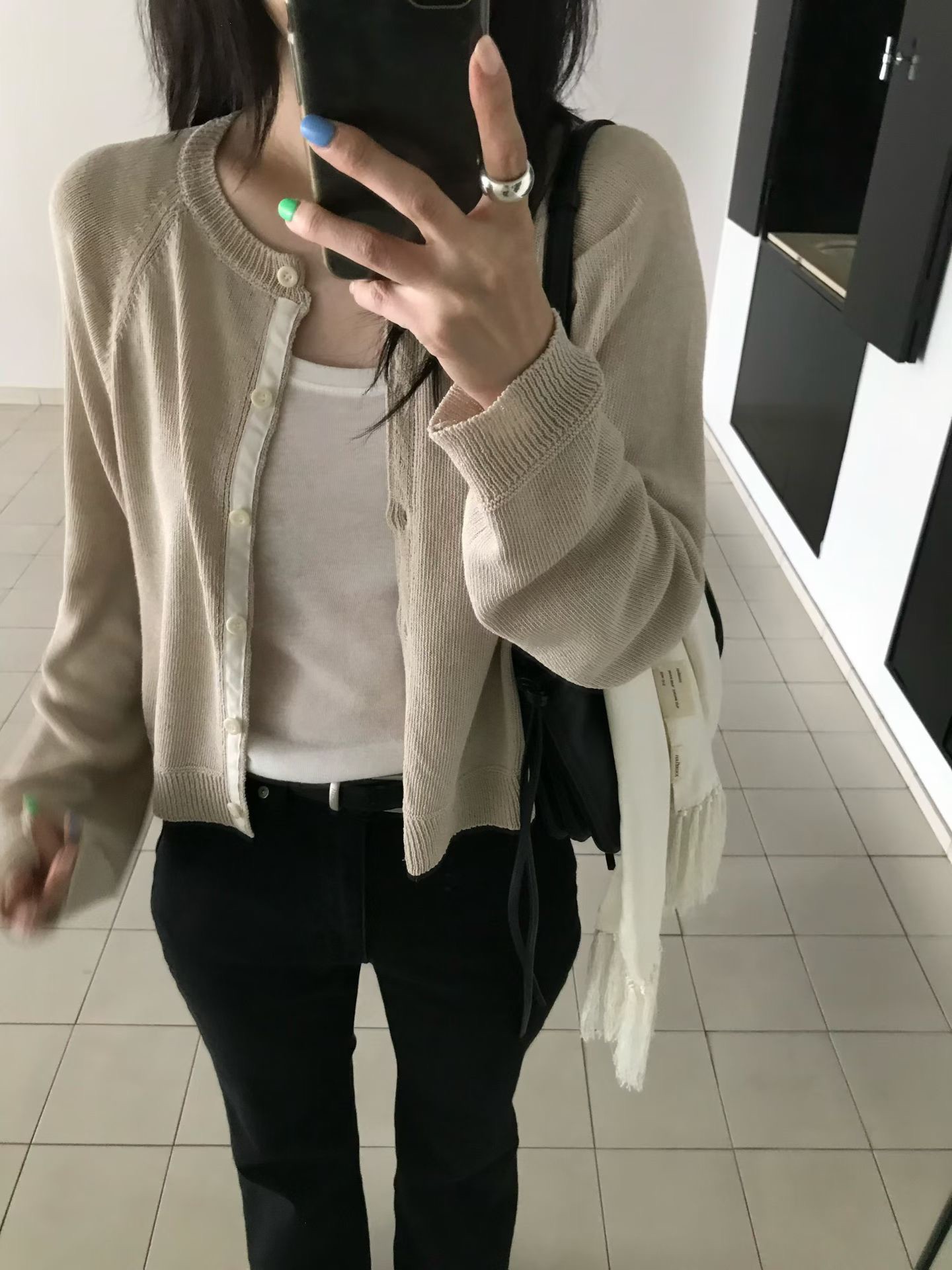 B90.小V家溫柔亮眼拉克蘭小外套