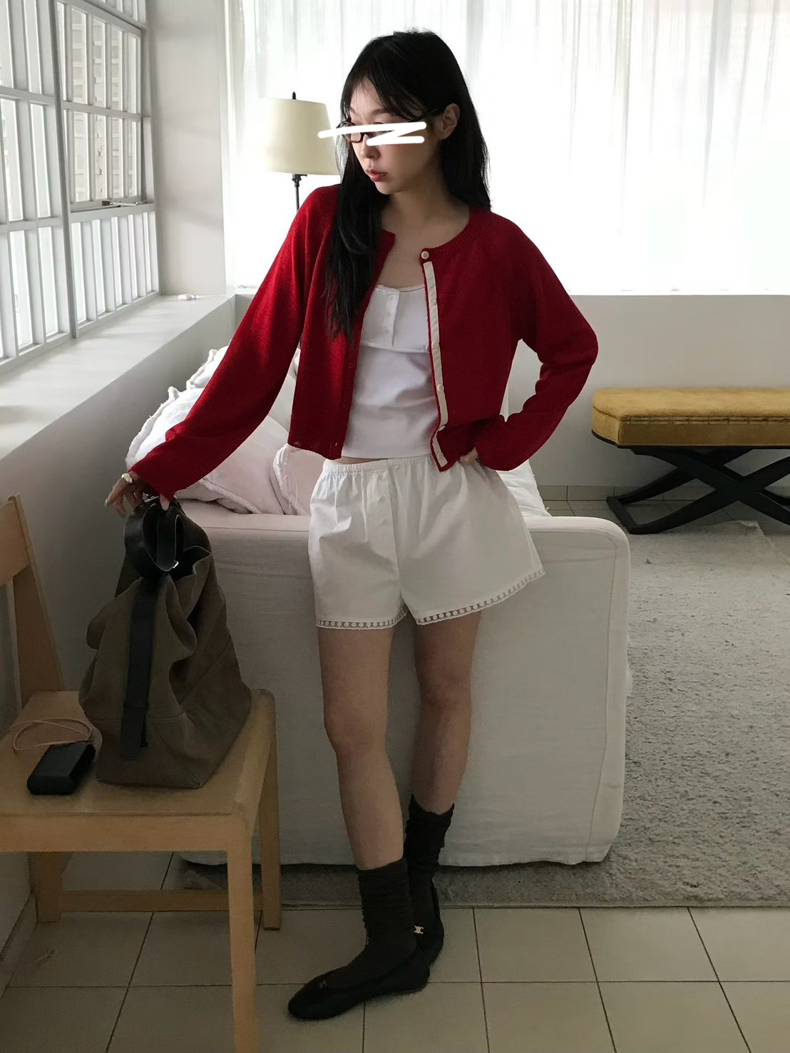 B90.小V家溫柔亮眼拉克蘭小外套