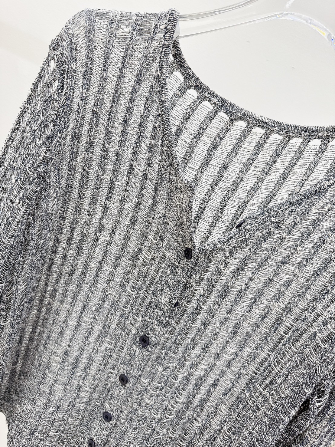 簍空細緻針織小外套