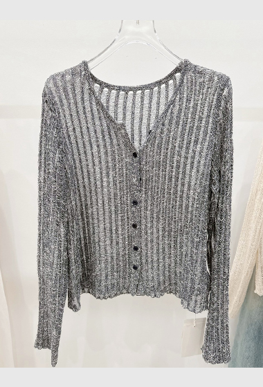 簍空細緻針織小外套