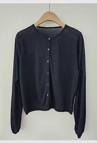 B90.星星家亞麻混紡小外套