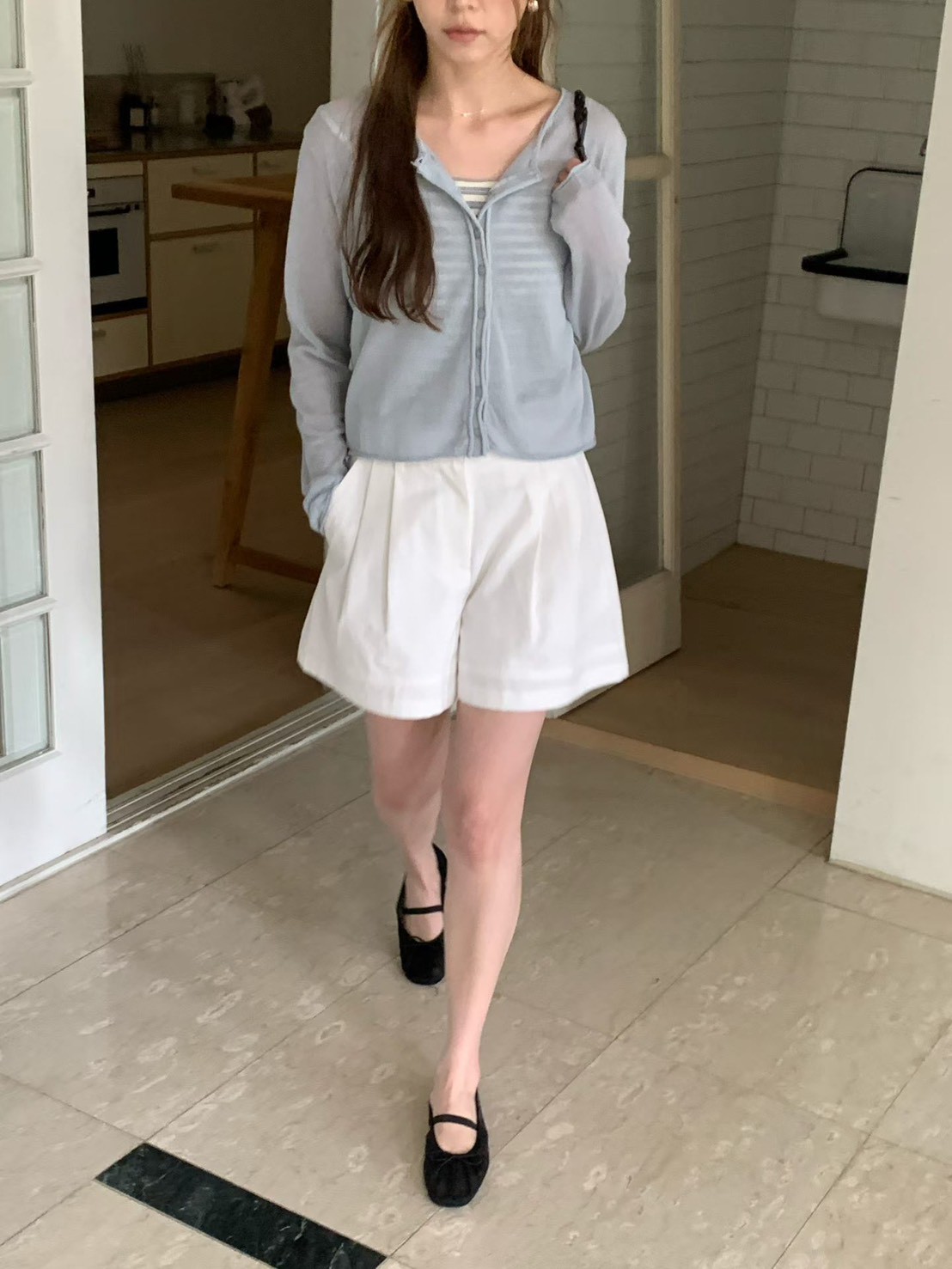 B42.櫥窗家糖果彩色針織小外套