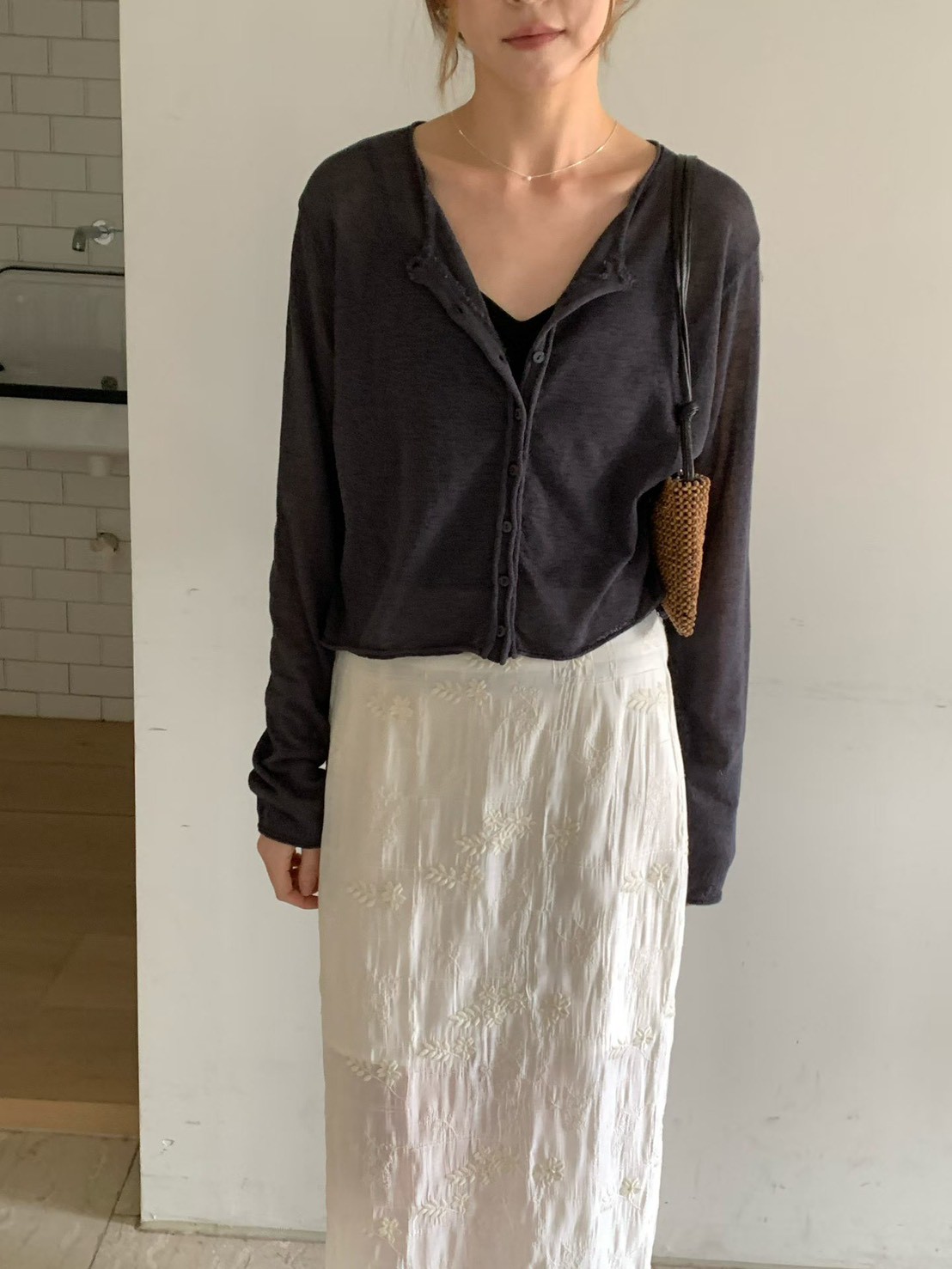 B42.櫥窗家糖果彩色針織小外套