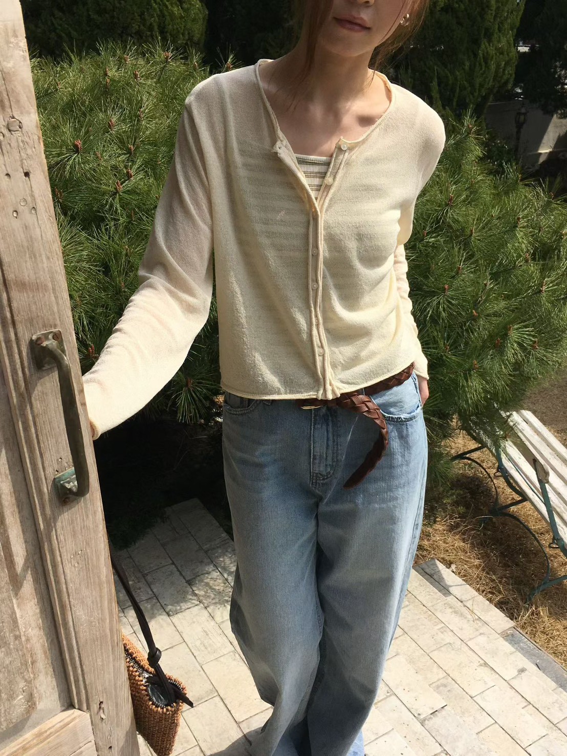 B42.櫥窗家糖果彩色針織小外套