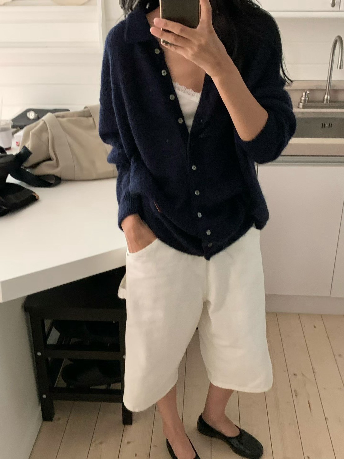 B51.小V家雲彩Kid mohair毛海外套
