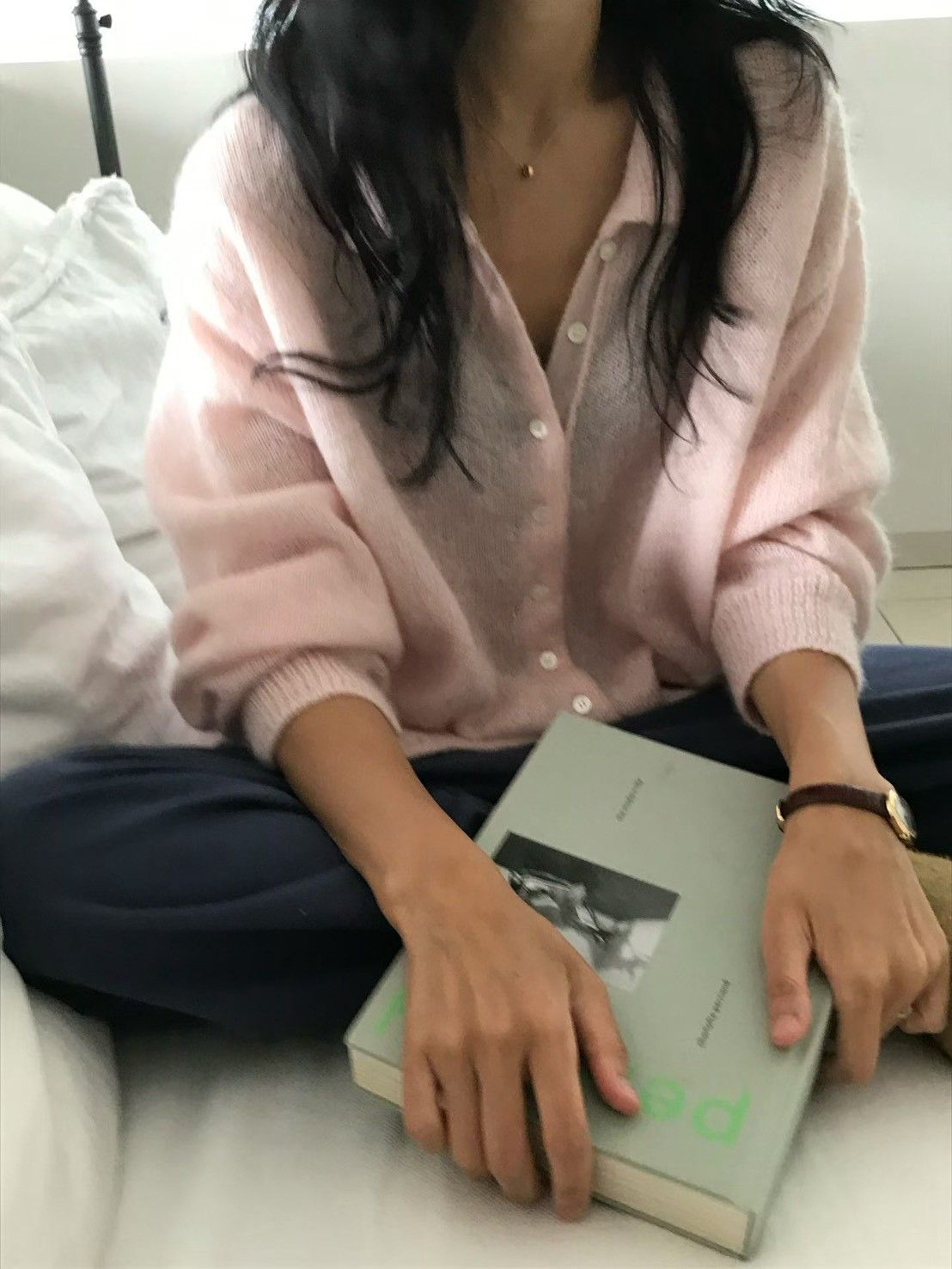 B51.小V家雲彩Kid mohair毛海外套