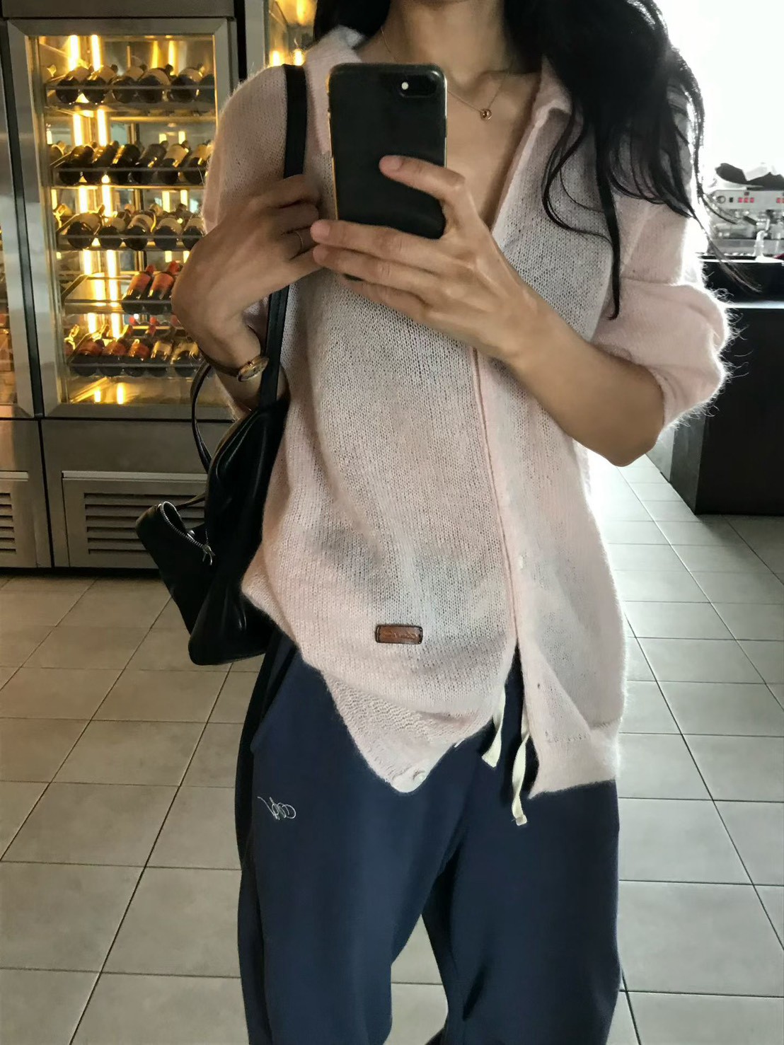 B51.小V家雲彩Kid mohair毛海外套