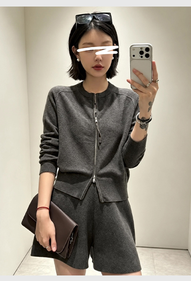 B36.零失誤拉鍊毛衣外套