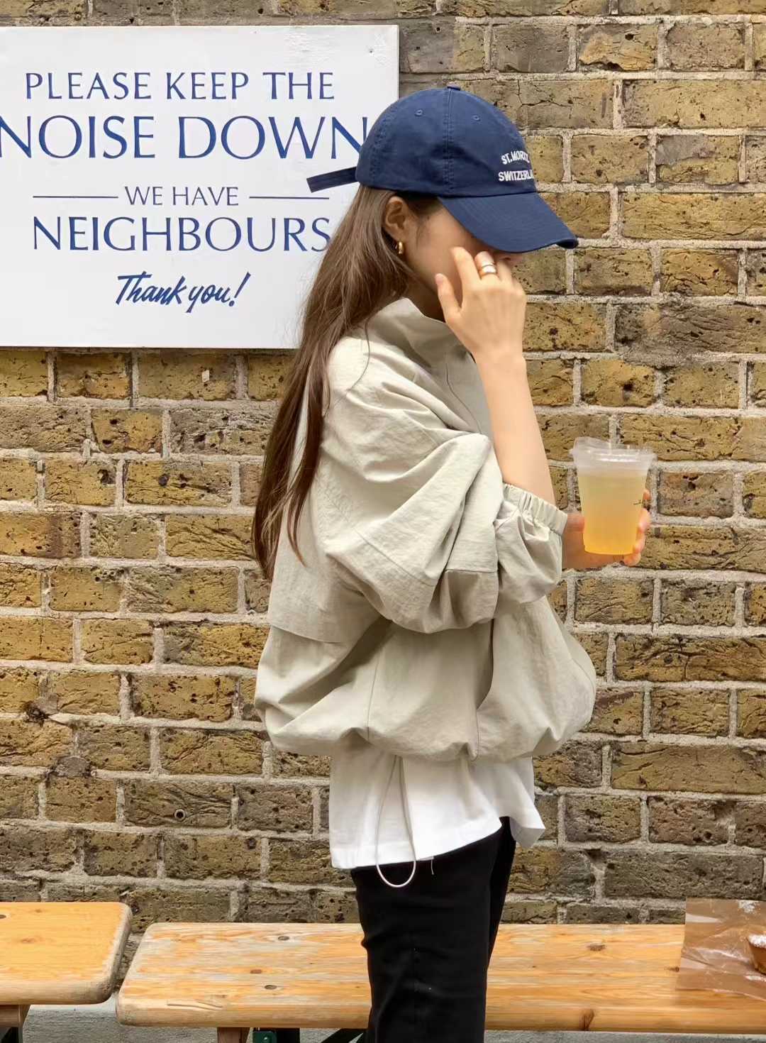 B103.顏值家秋日女孩防風外套