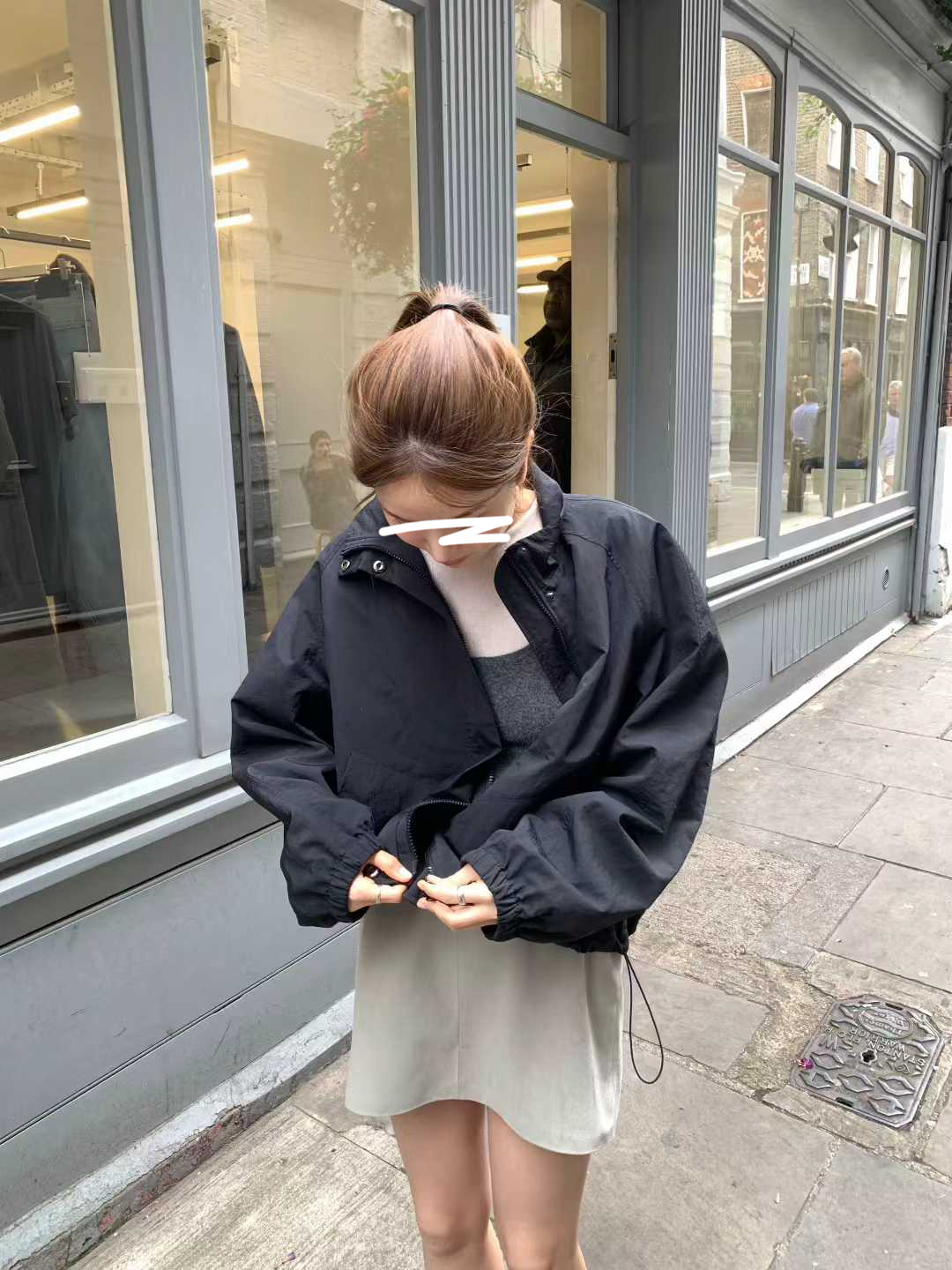 B103.顏值家秋日女孩防風外套