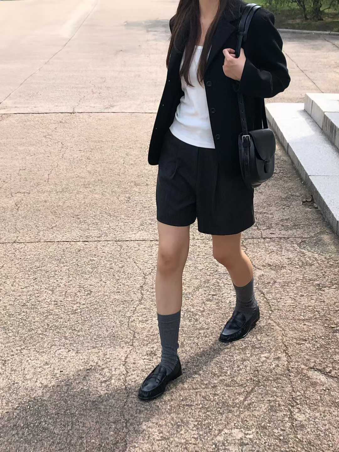 B19.大V家秋意羊毛西裝外套