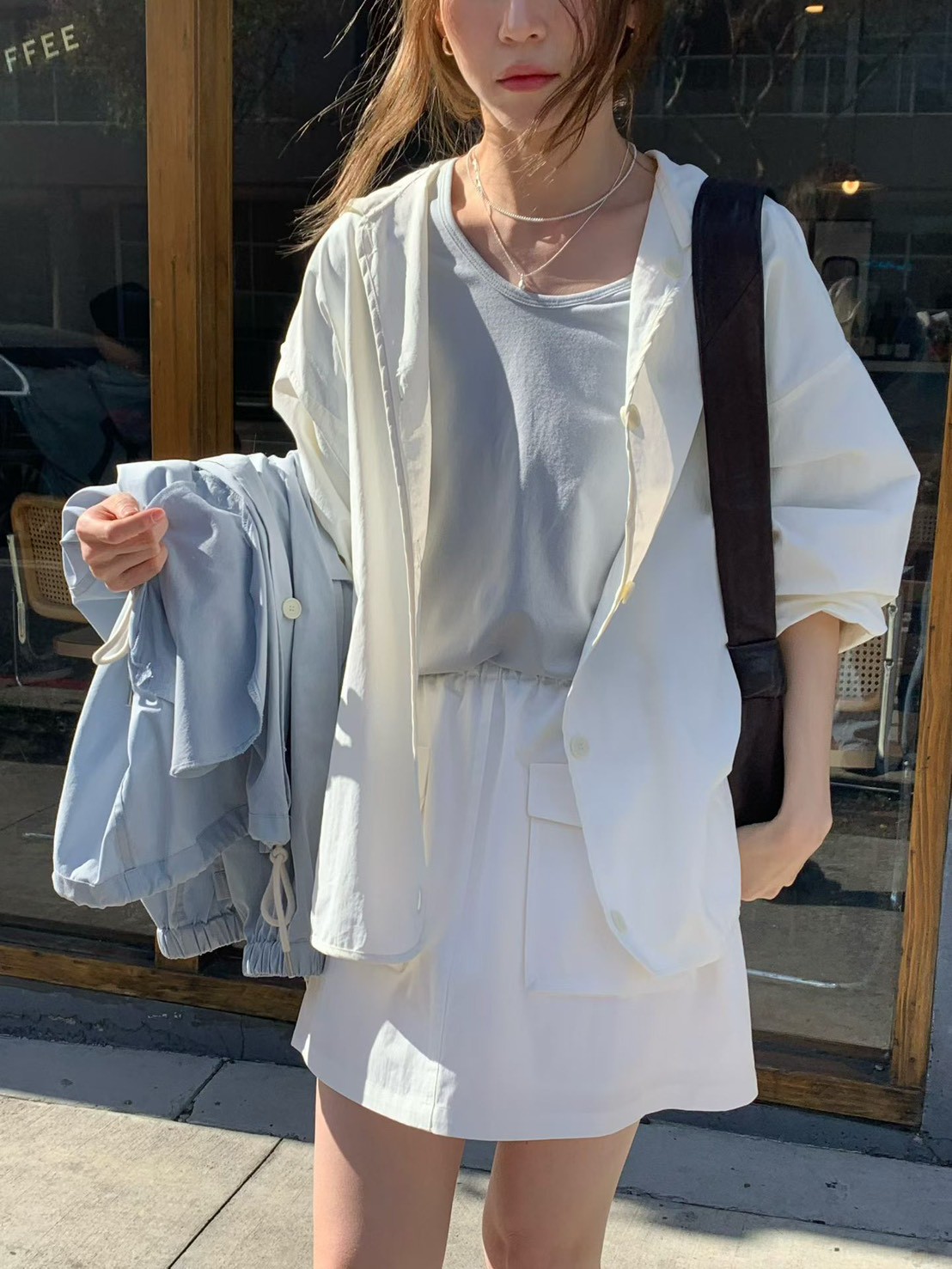 B69.人氣可分開多穿式風衣外套