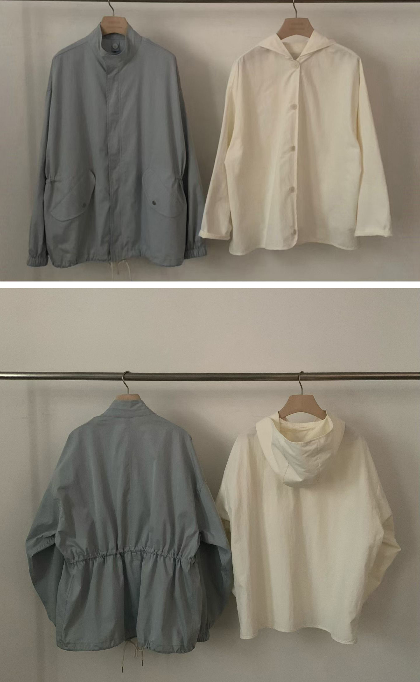 B69.人氣可分開多穿式風衣外套