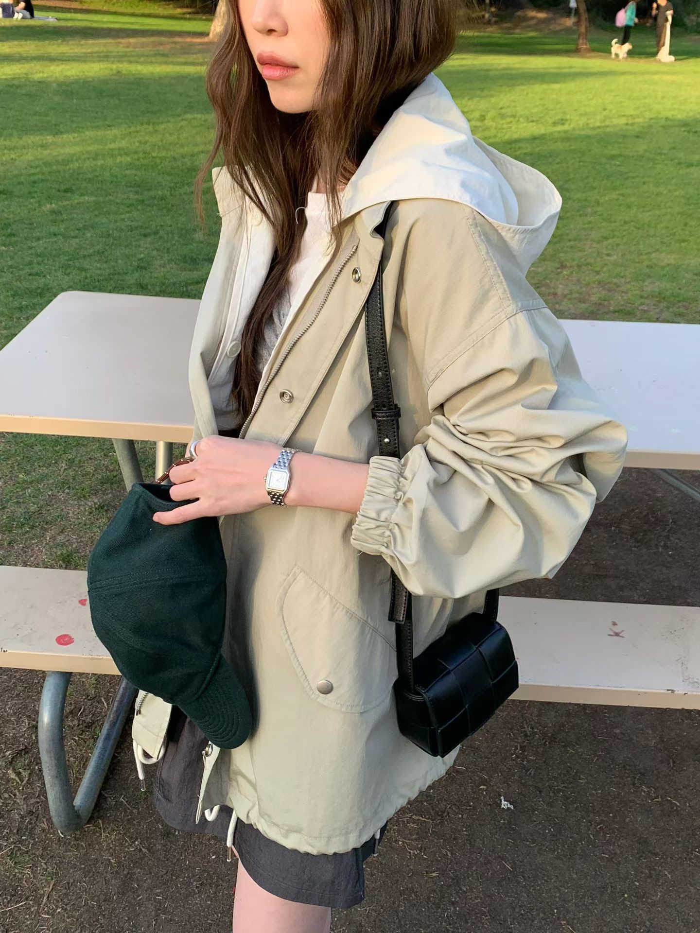 B69.人氣可分開多穿式風衣外套