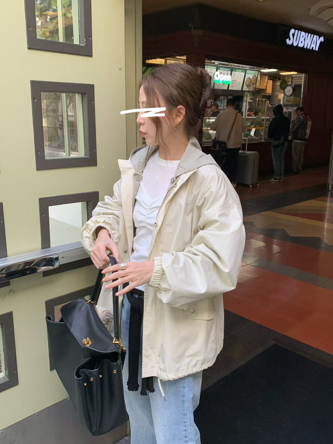 B69.人氣可分開多穿式風衣外套