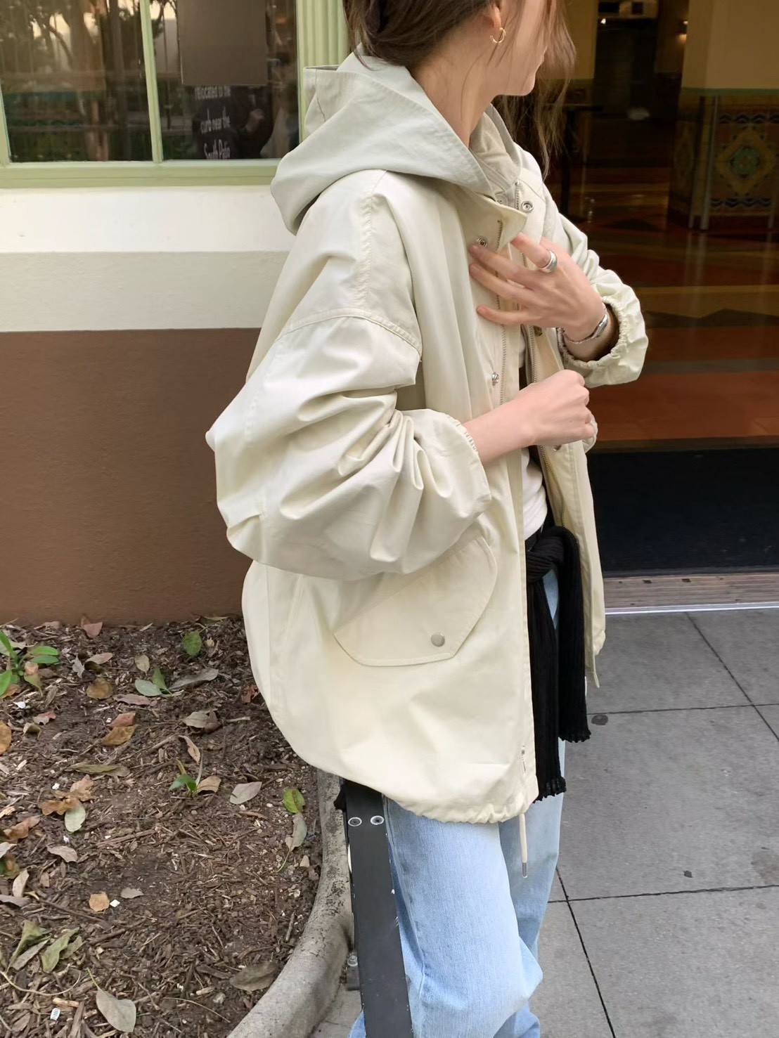 B69.人氣可分開多穿式風衣外套