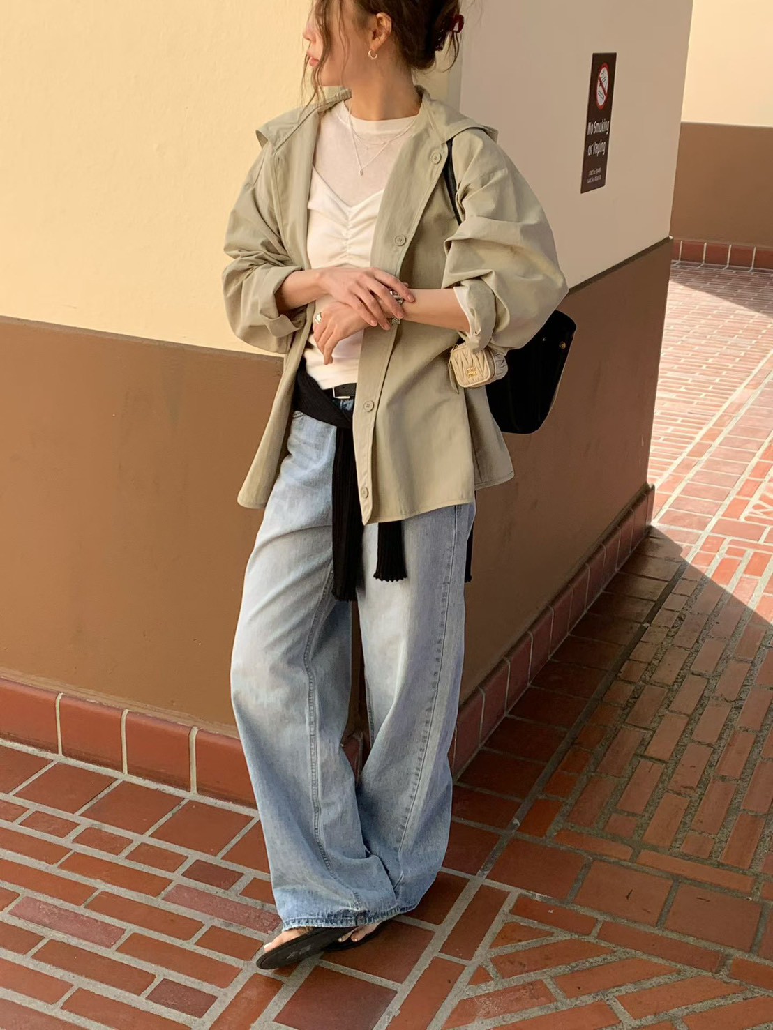 B69.人氣可分開多穿式風衣外套