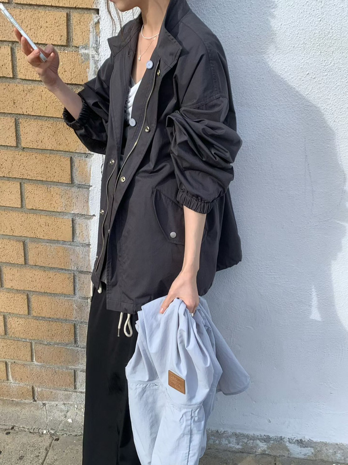 B69.人氣可分開多穿式風衣外套