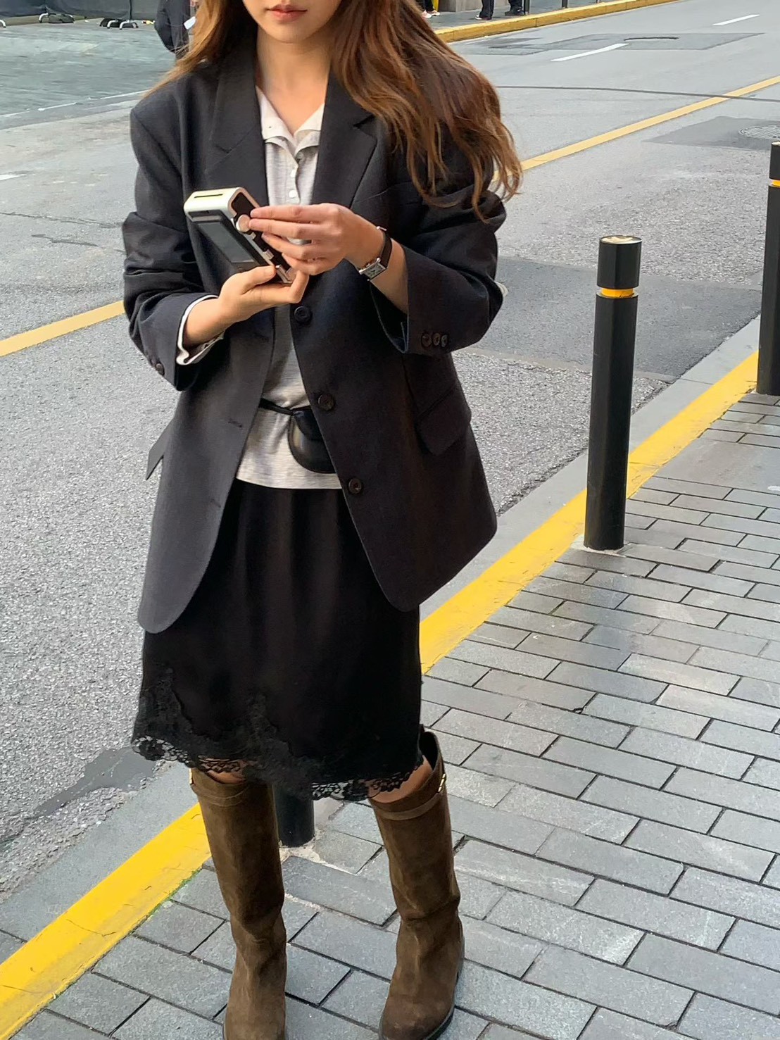 A12.大V家經典韓妞西裝外套