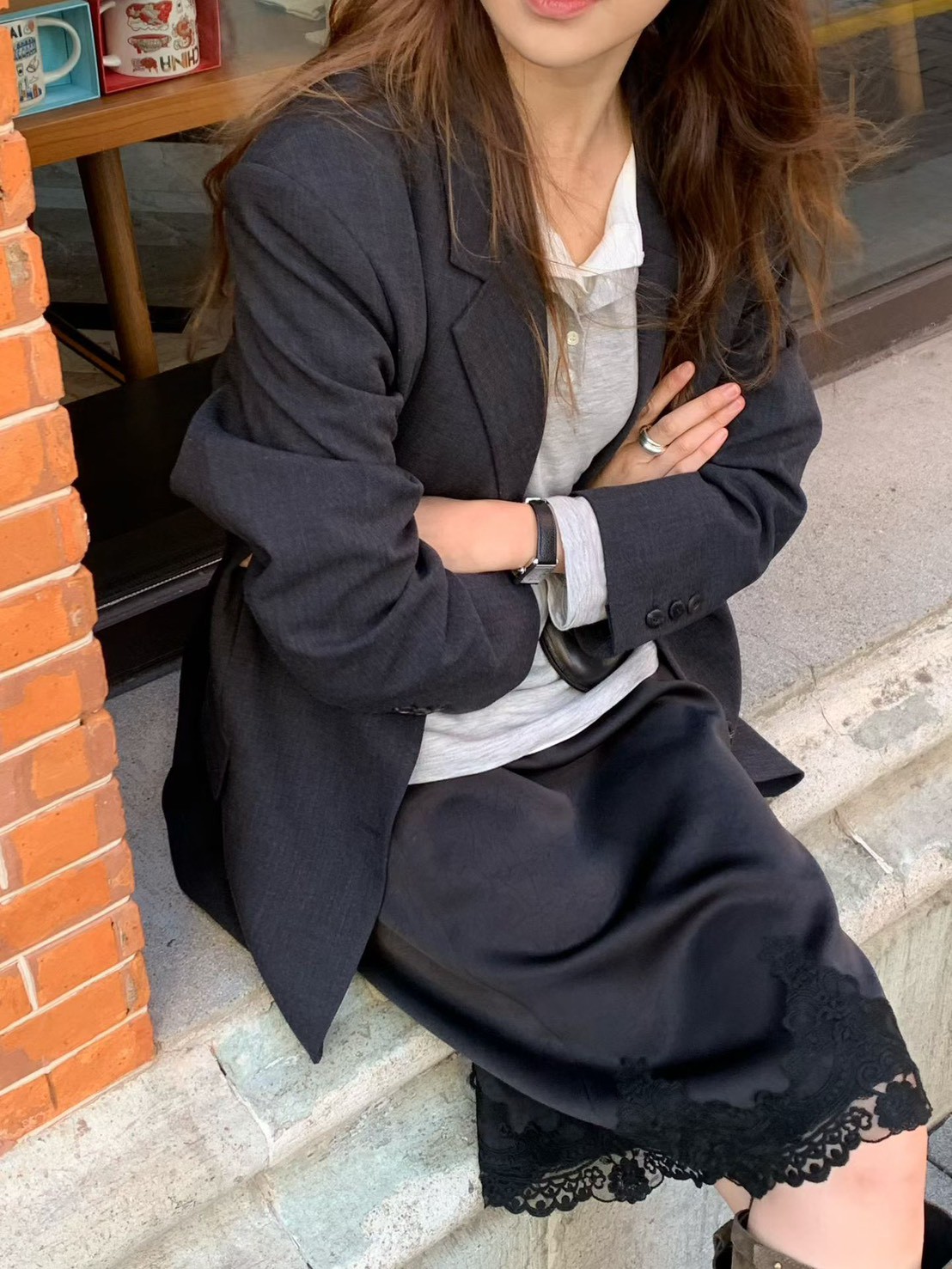 A12.大V家經典韓妞西裝外套