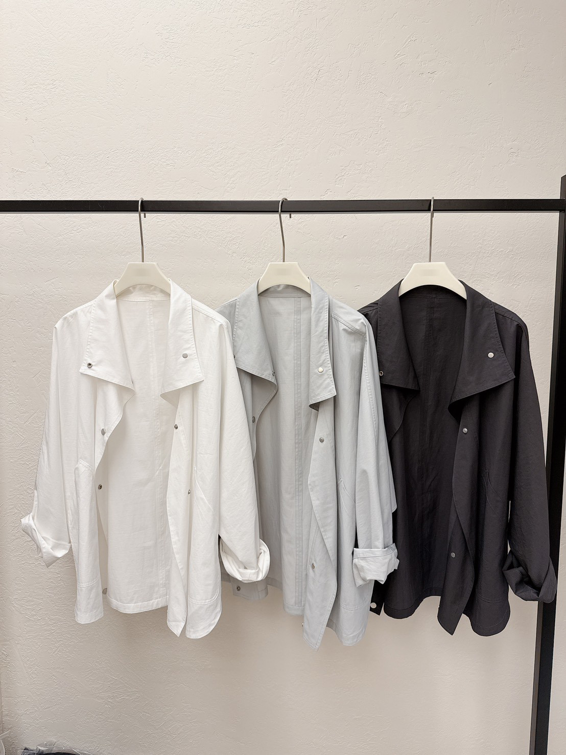 清爽薄款風衣外套