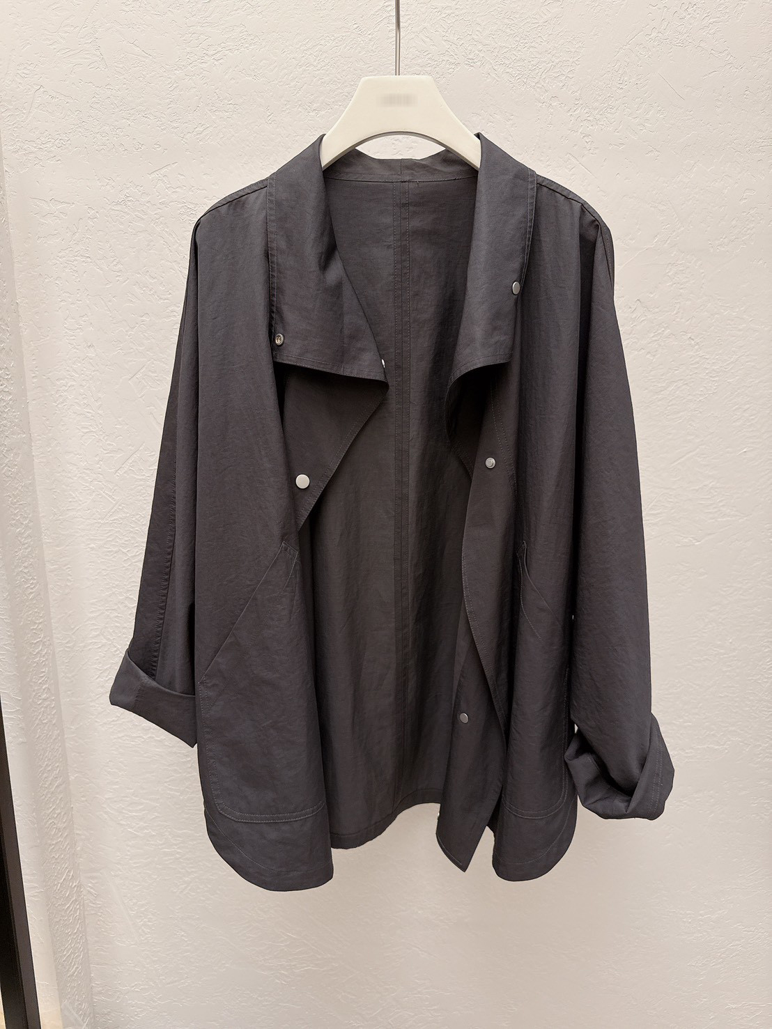 清爽薄款風衣外套