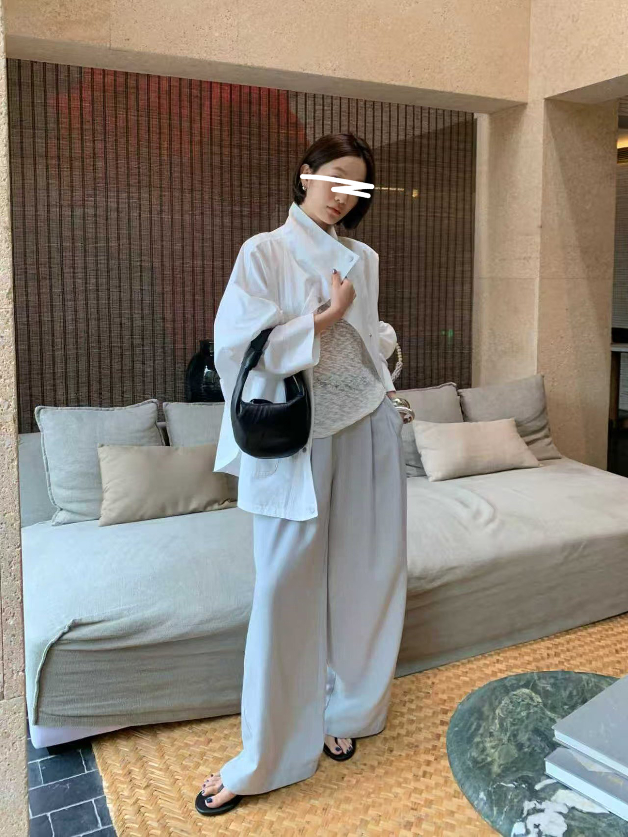 清爽薄款風衣外套