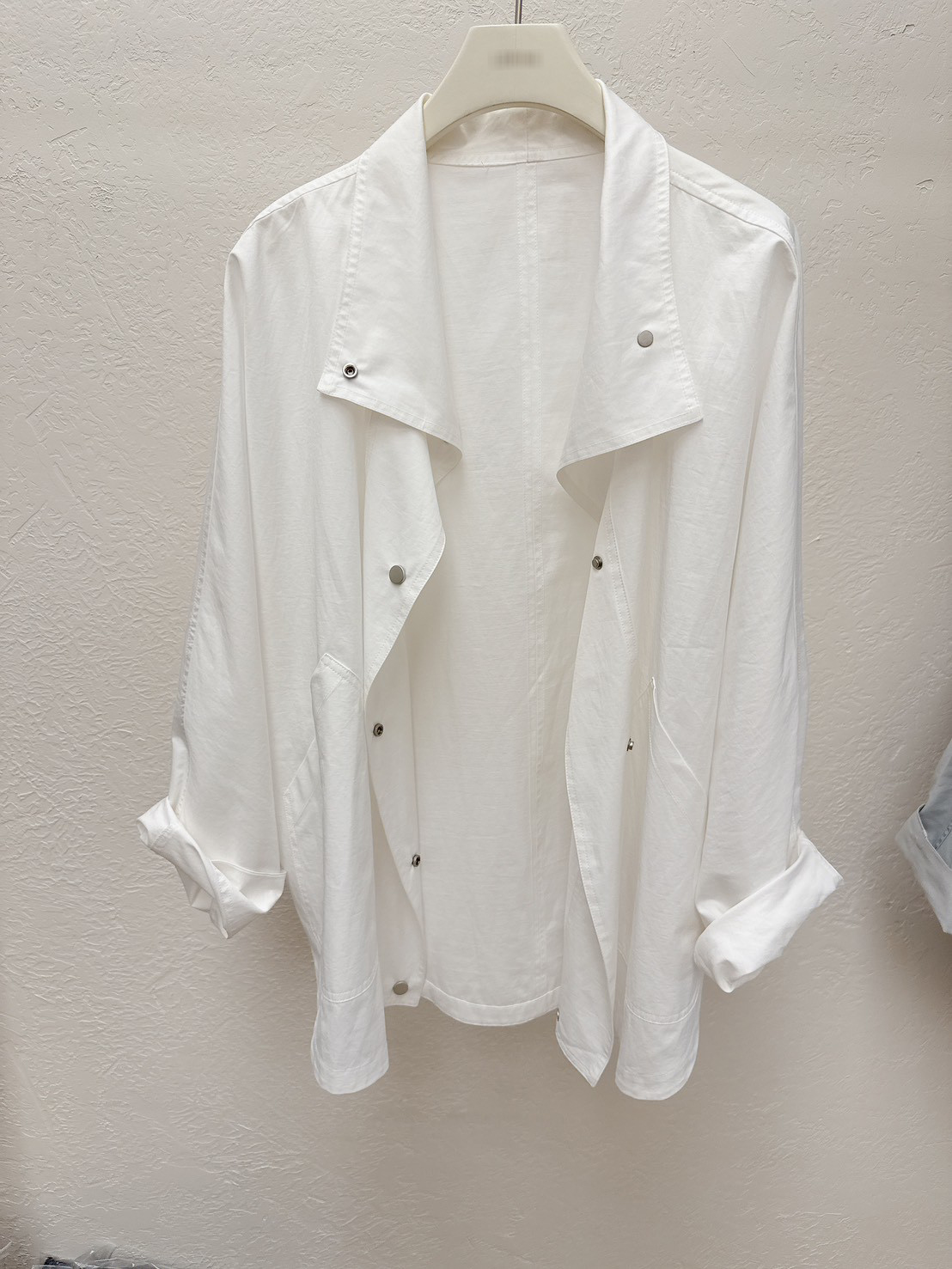 清爽薄款風衣外套