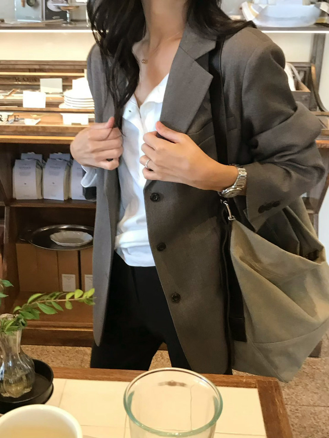 B99.小V家時髦西裝外套