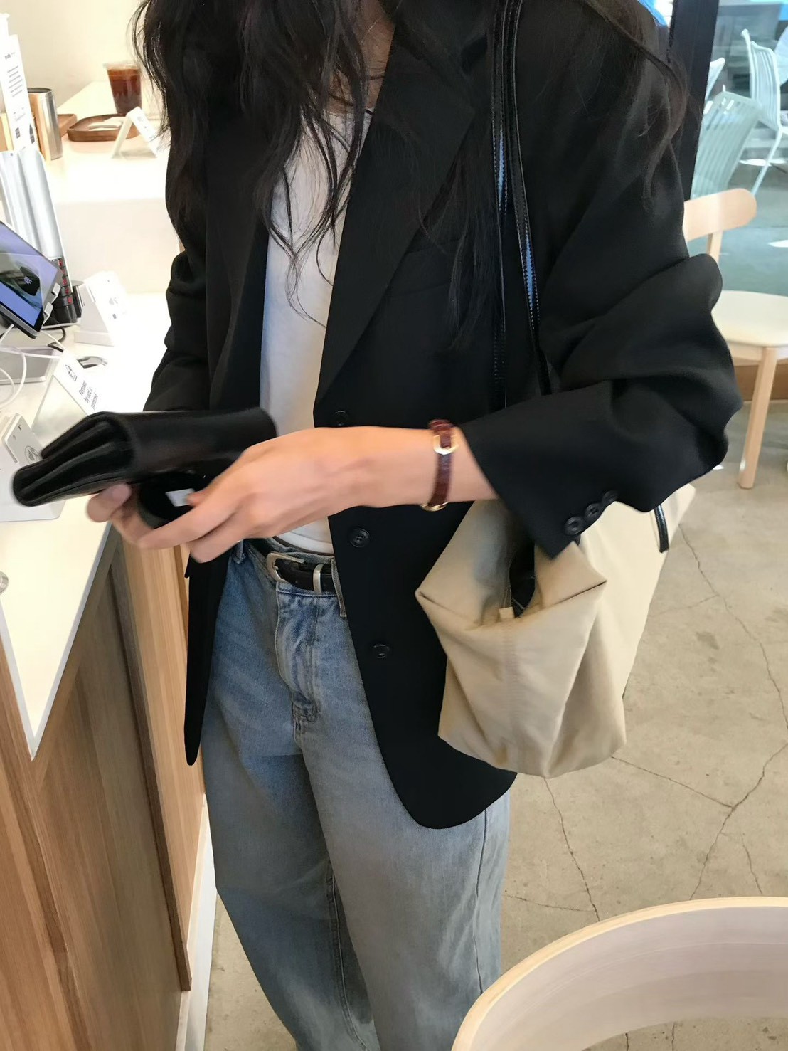 B99.小V家時髦西裝外套