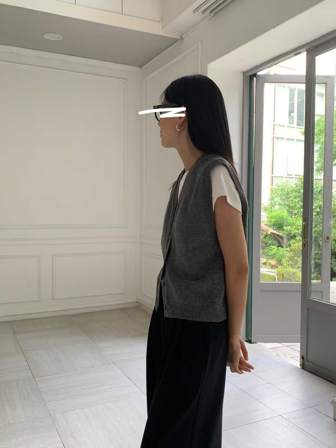 A73.清爽家學院針織外搭背心