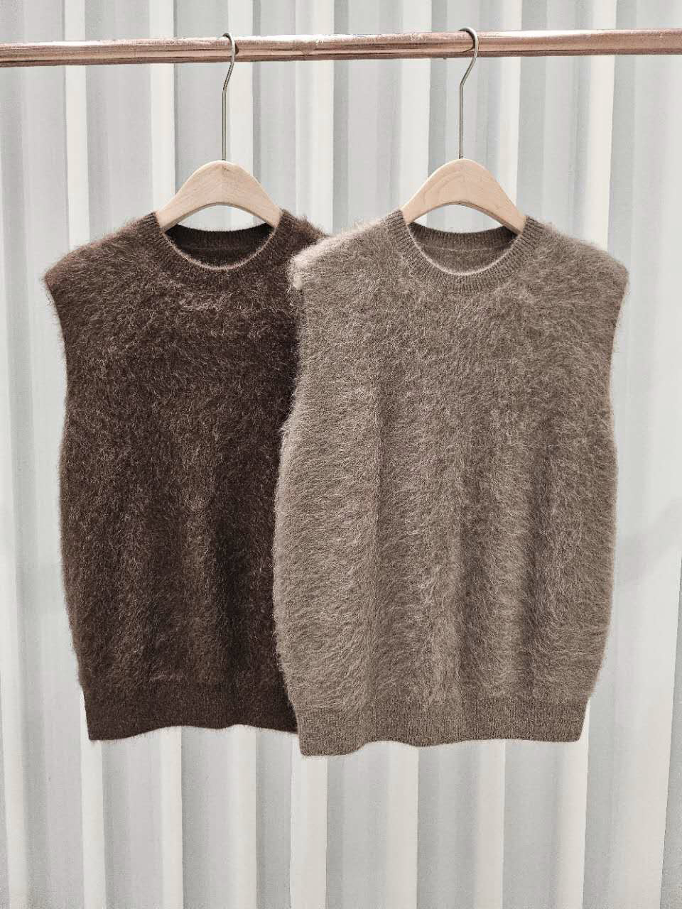 B44.星星家100%犛牛圓領背心